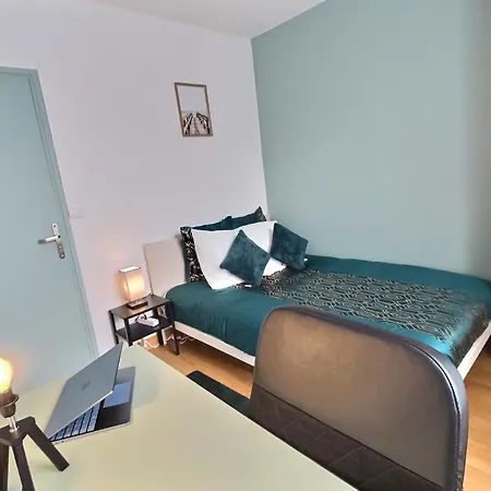 Apartament Le Charmant T3 Centre - Cozy Reims